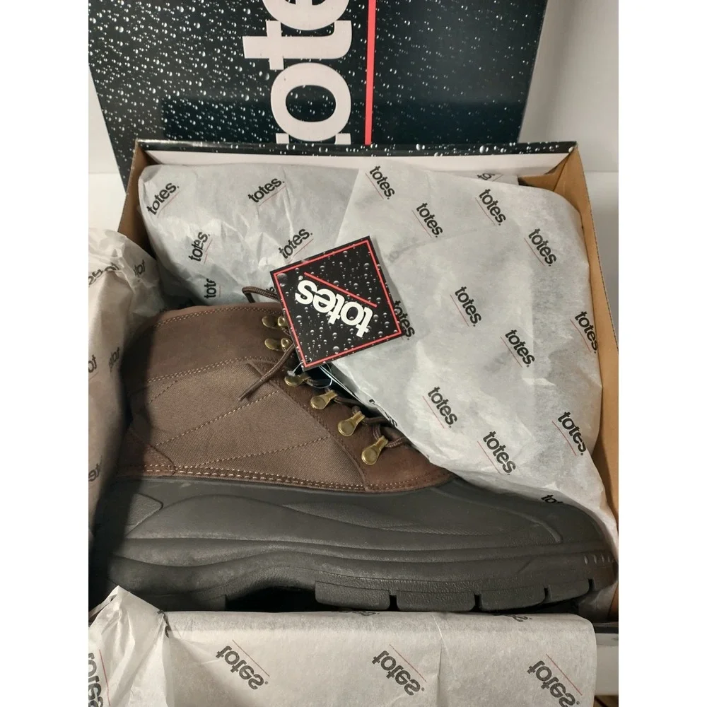 Totes Waterproof‎ Snow Boots Style Rockybrown Rated -10 New Mens  11